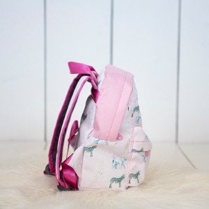 Pembe Safari Kreş Çantası