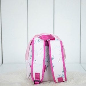 Pembe Safari Kreş Çantası