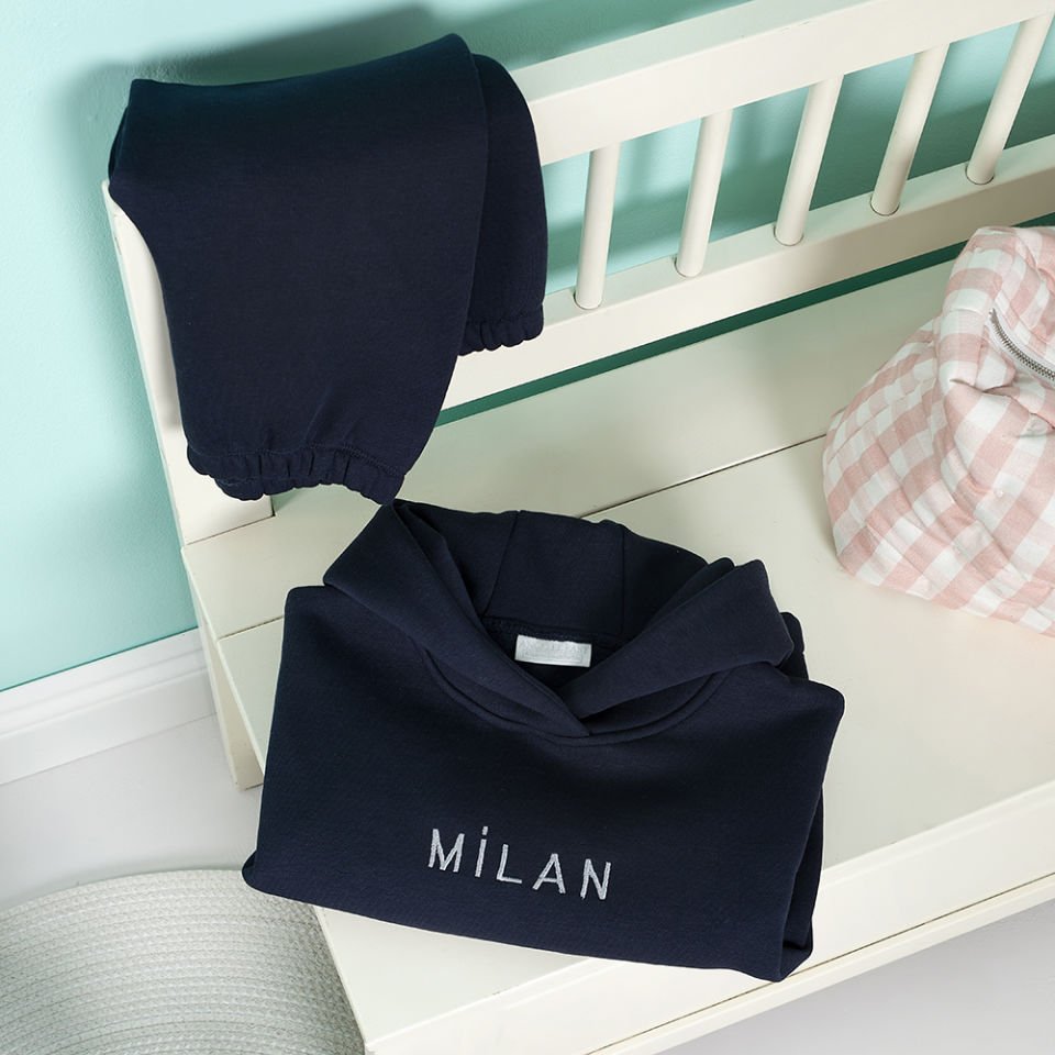 Lacivert Hoodie Takım