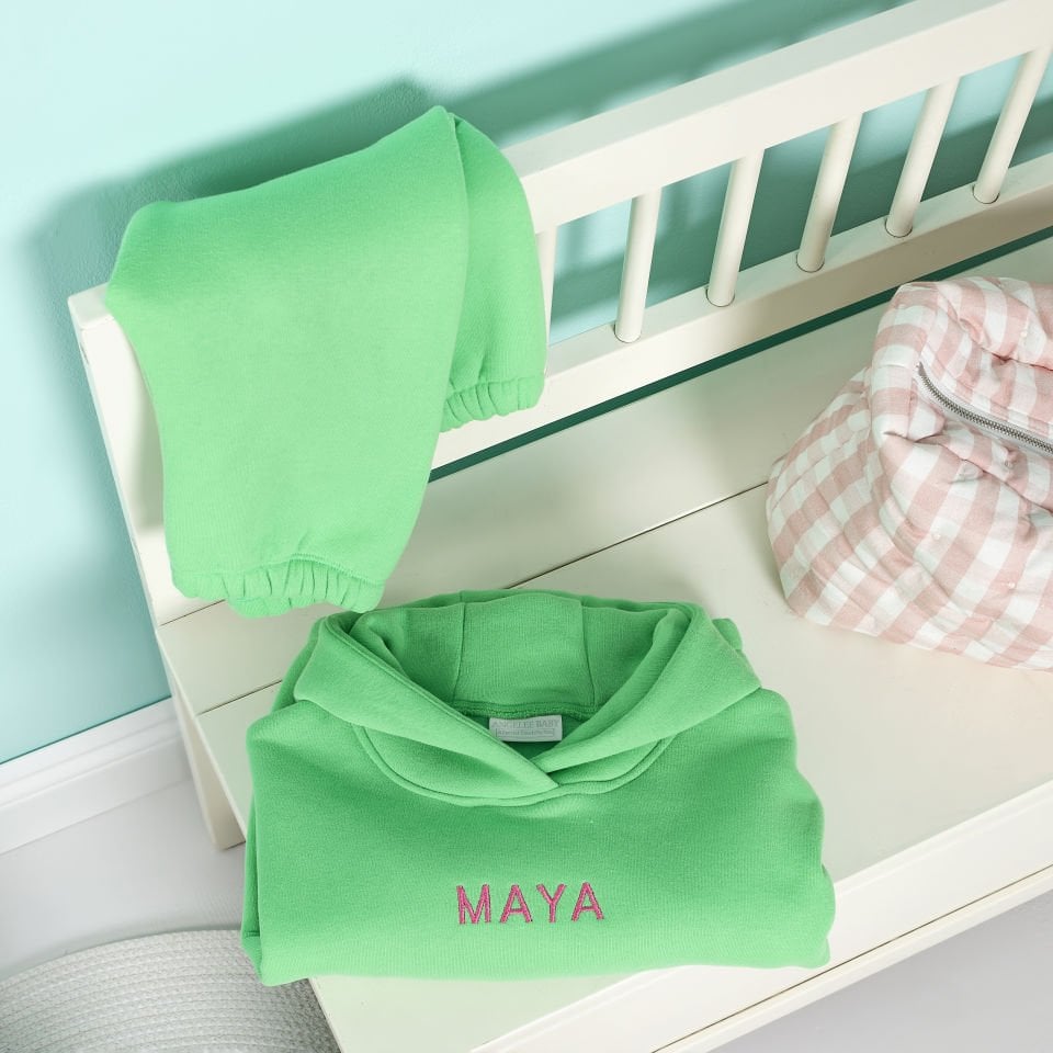 Elma Yeşili Hoodie Takım
