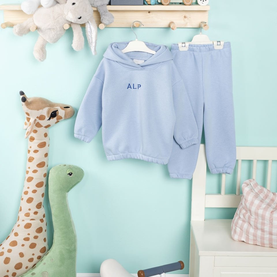 Mavi Hoodie Takım
