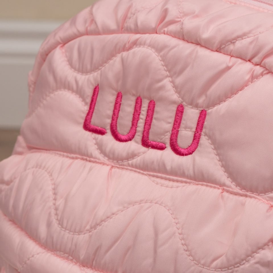 Pembe Kapitone Çanta