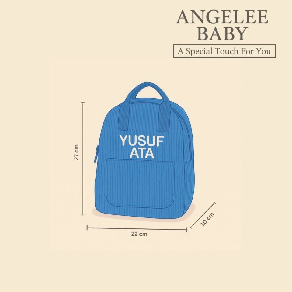 Blue Velvet Bag