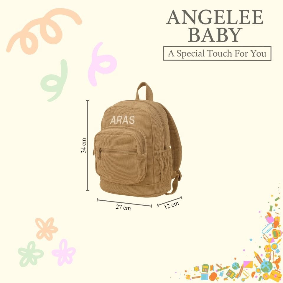 Bej Büyük Boy Kadife Çanta