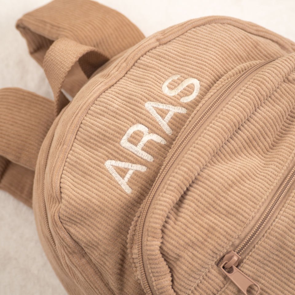 Bej Büyük Boy Kadife Çanta