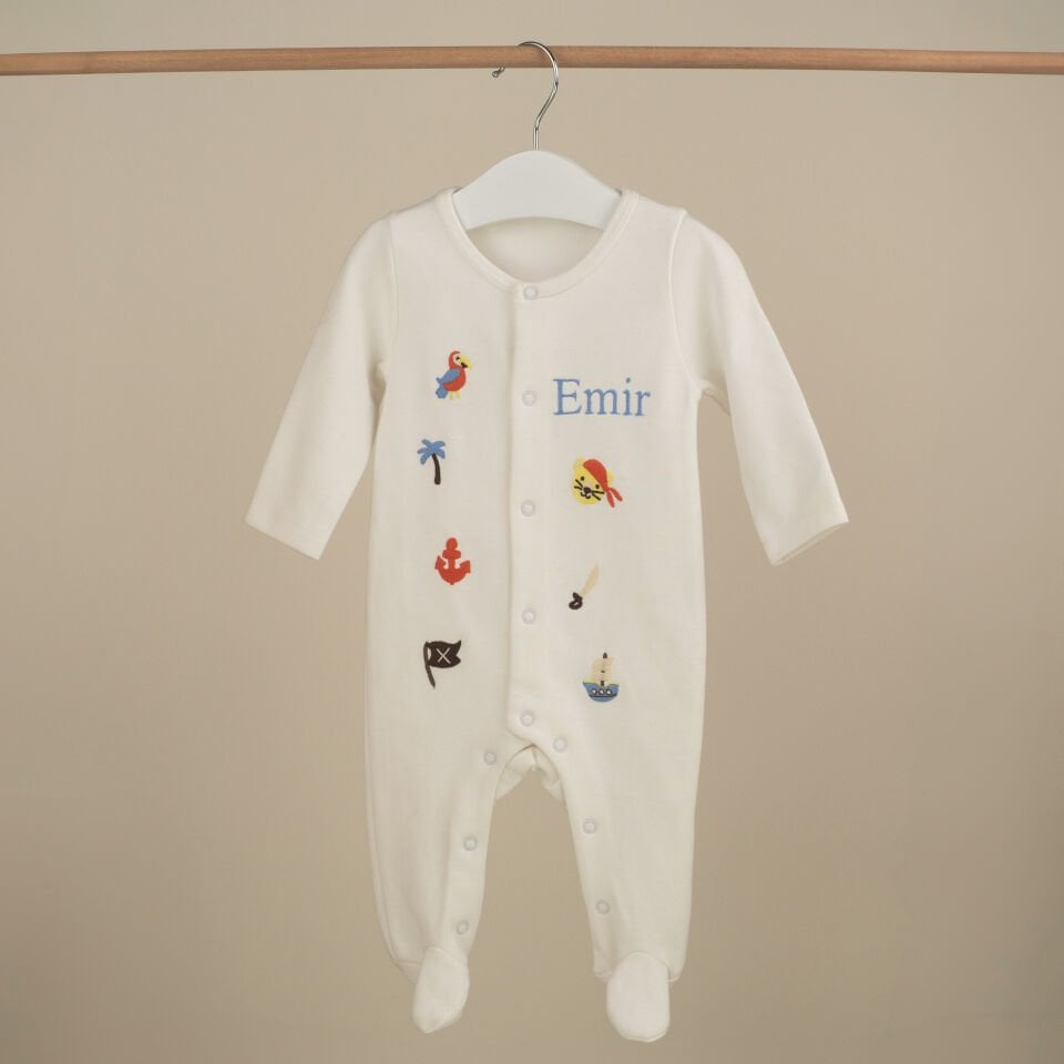 Korsan Temalı Pamuk Tulum