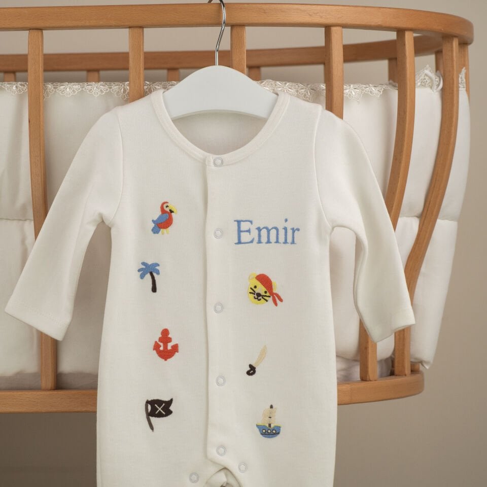 Korsan Temalı Pamuk Tulum