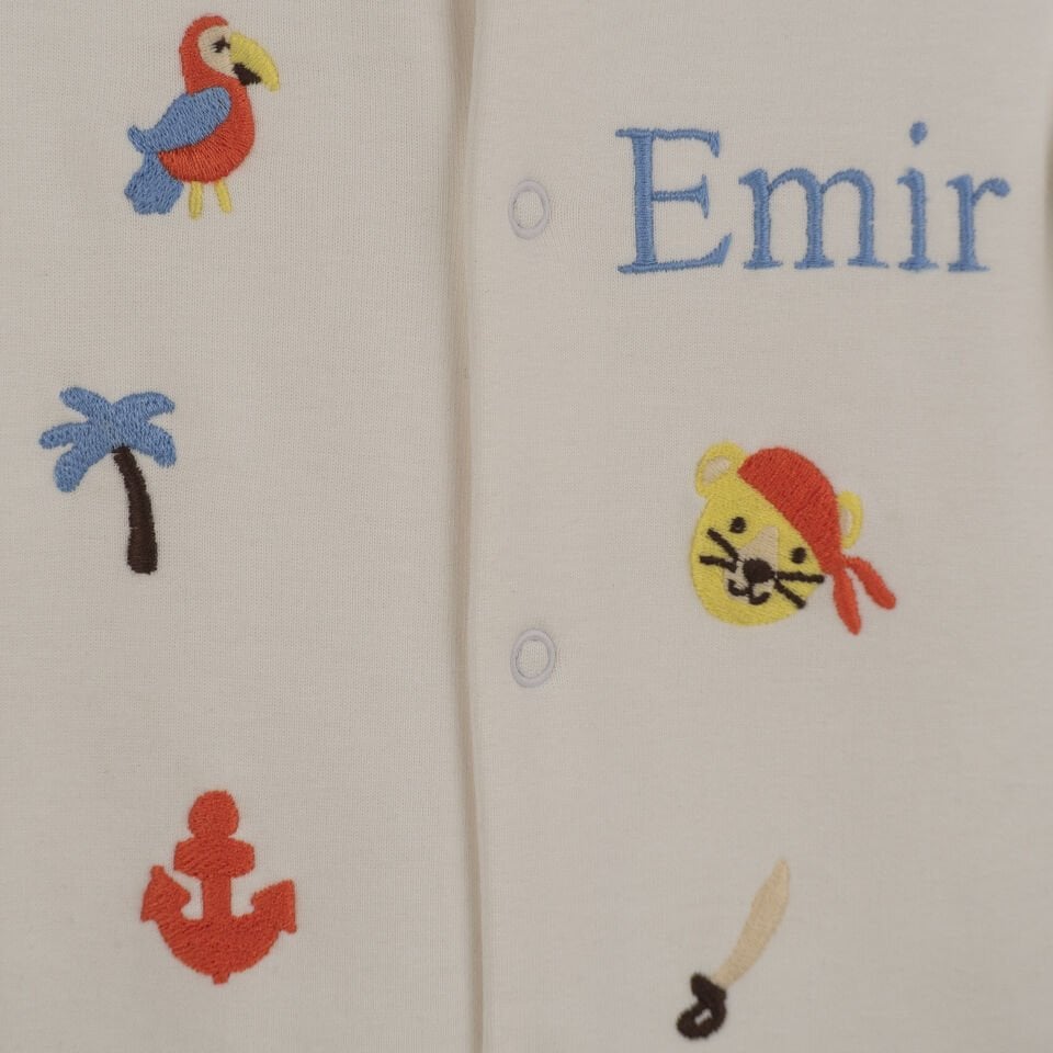 Korsan Temalı Pamuk Tulum