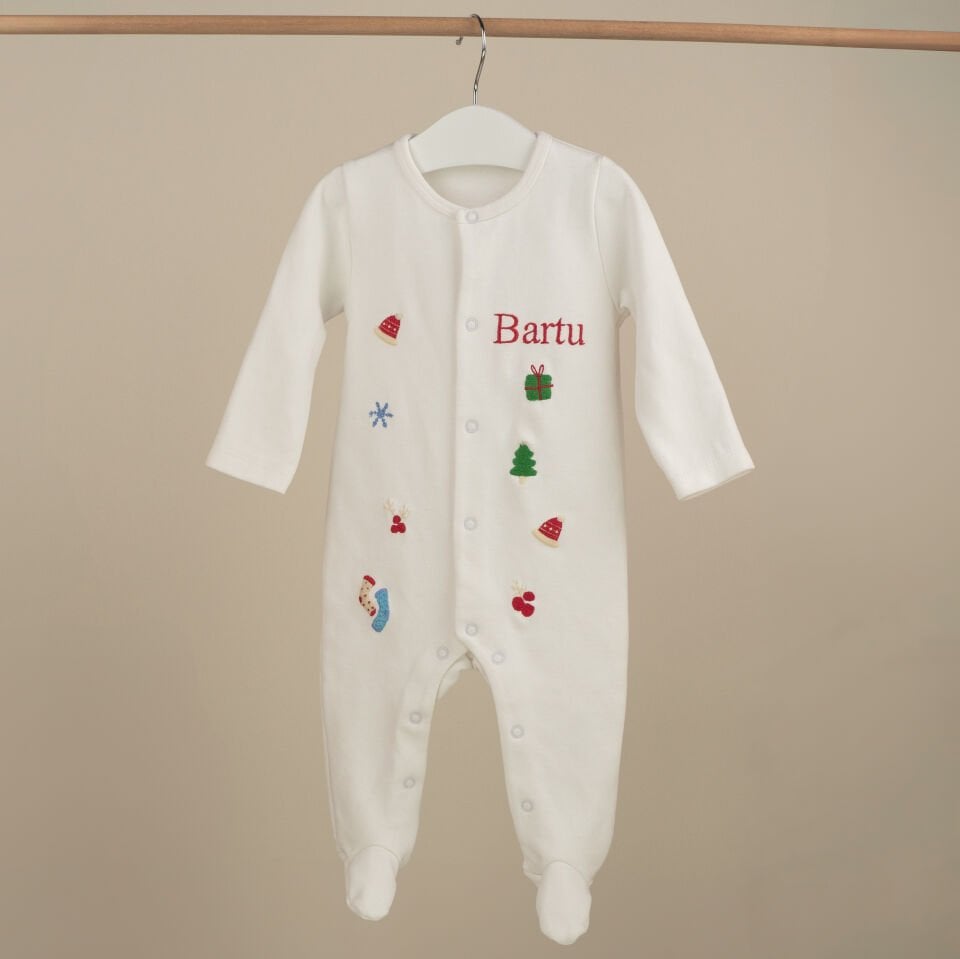 Yeni Yıl Temalı Pamuk Tulum