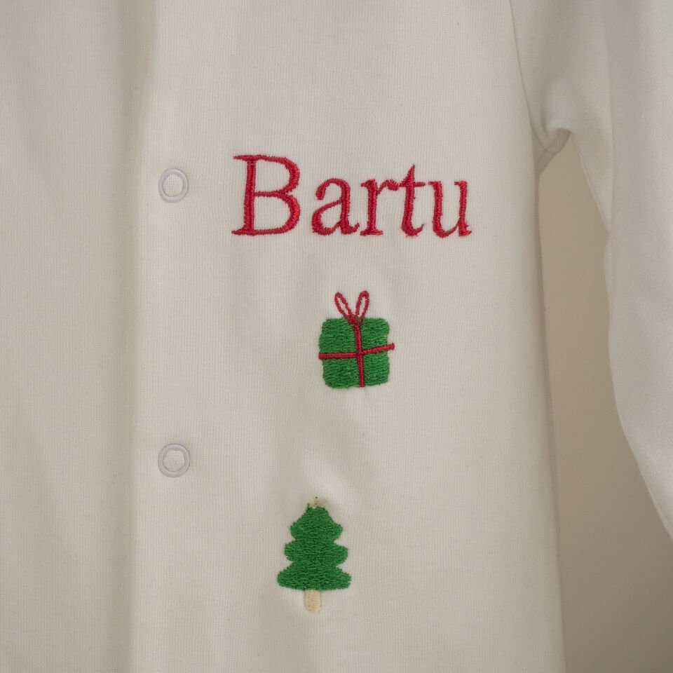 Yeni Yıl Temalı Pamuk Tulum